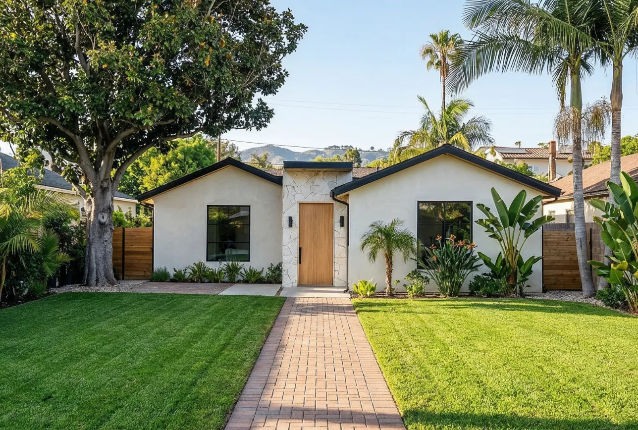 Completed ADU builders project in Los Angeles by BEST ADU LA