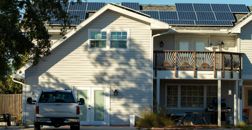 Residential ADU home with solar panel energy system – Best ADU LA